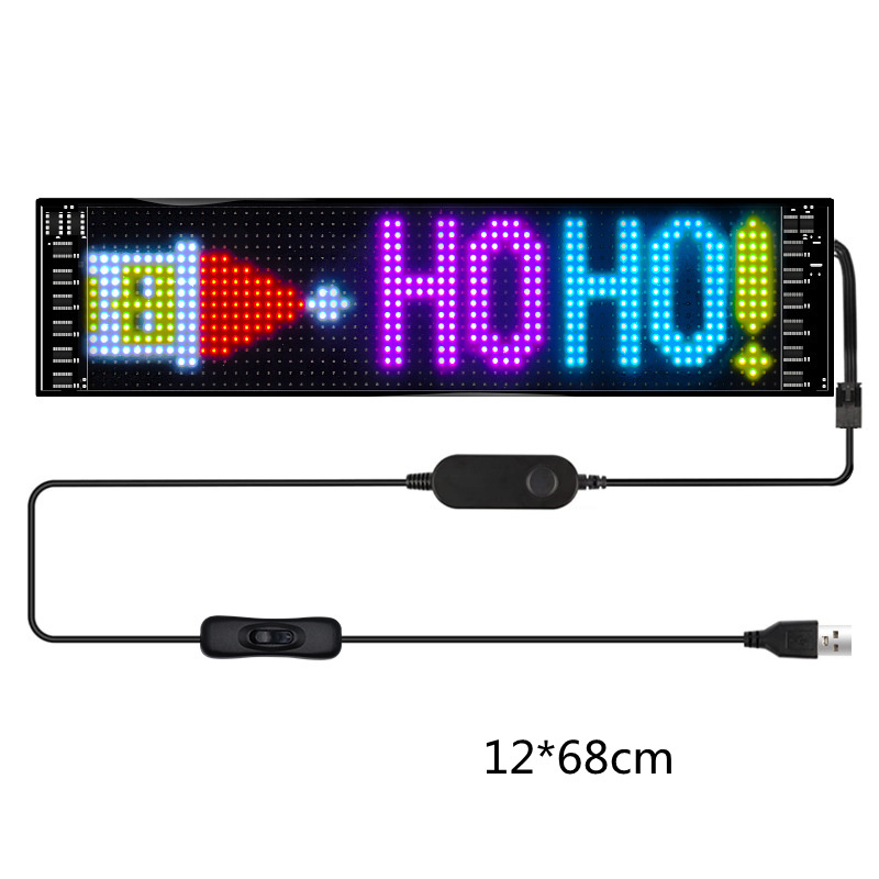 LED Customizable Fun Ride Bluetooth Car Sign - Image 4