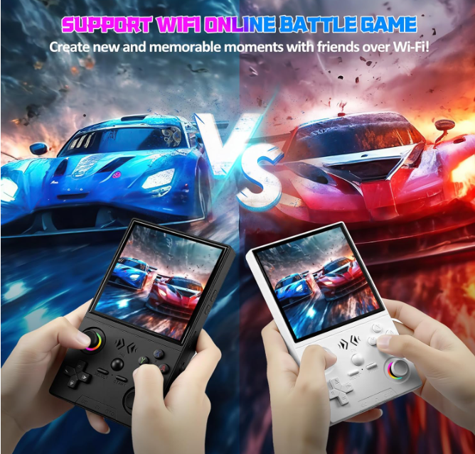 Portable Retro Handheld Game Console with Detachable Joysticks, 4.0โ HD IPS Display, Classic Games - Image 8