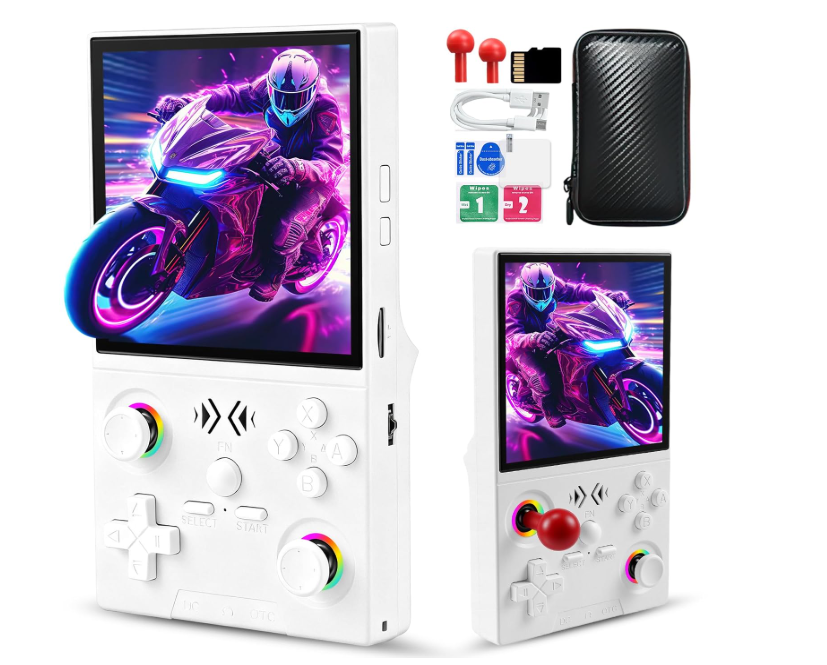 Portable Retro Handheld Game Console with Detachable Joysticks, 4.0โ HD IPS Display, Classic Games - Image 3